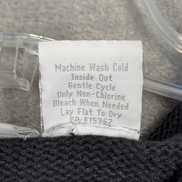 Blair Sweater Womens Large Black Multi Polka Dot Vest Retro Knit 90s Y2k‎ Boho - Picture 7 of 8